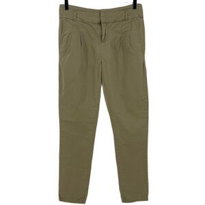 SOUND & MATTER Khaki Ankle Trousers - Skinny